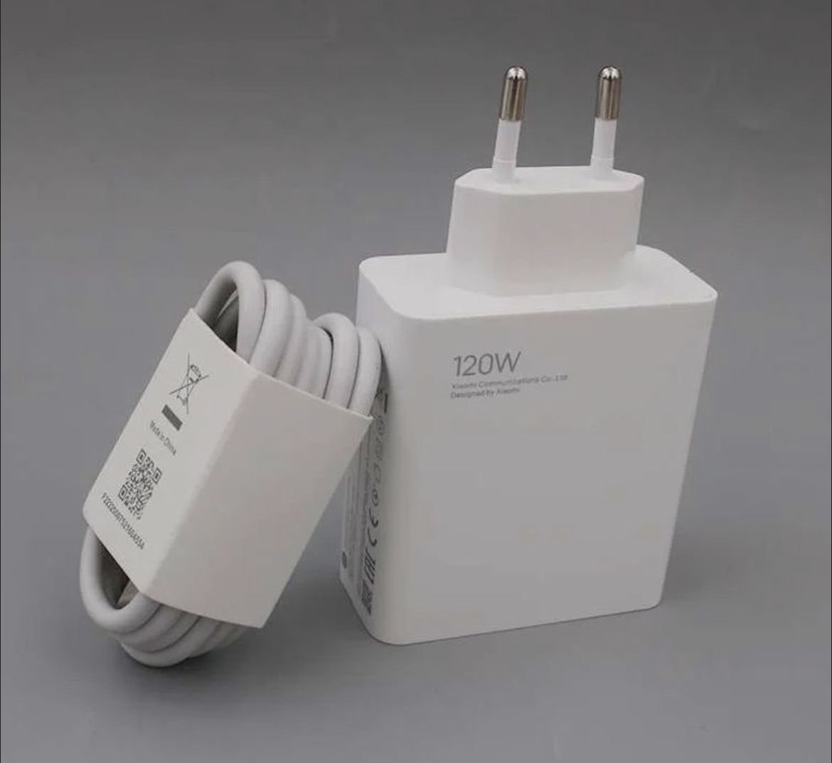 Зарядноеустройствоспроводом(быстраязарядка120W)длясмартфона+кабель6,5AUSBtype-c