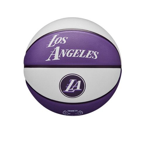 Баскетбольный мяч Wilson фиолетовый Lakers