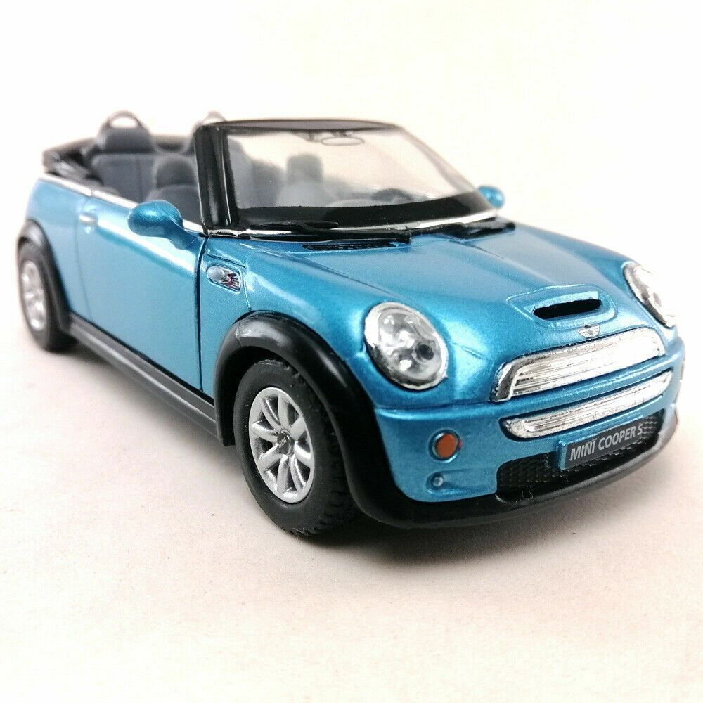 Машинка металлическая Kinsmart 1:28 MINI Cooper S Cabrio (Мини Купер  Кабриолет) 5089DKT инерционная, двери открываются / Голубой - купить с  доставкой по выгодным ценам в интернет-магазине OZON (962985775)