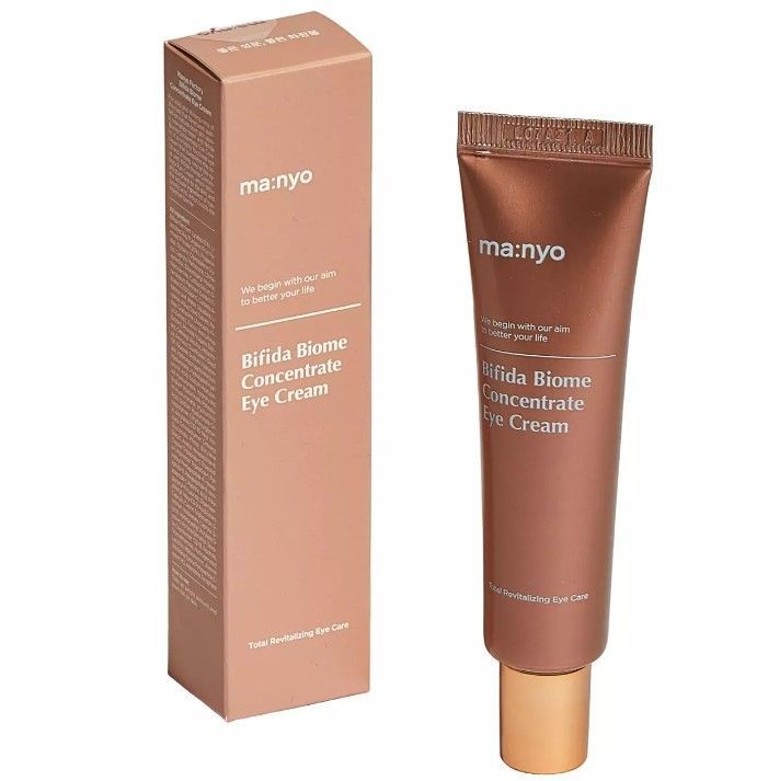 Manyo Bifida Biome Concentrate Eye Cream. Bifida Biome Concentrate Eye Cream крем для глаз, 30м. Manyo Bifida Biome Concentrate Cream отзывы. Крем ае.