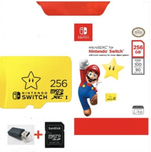 Карта памяти для nintendo switch 256gb