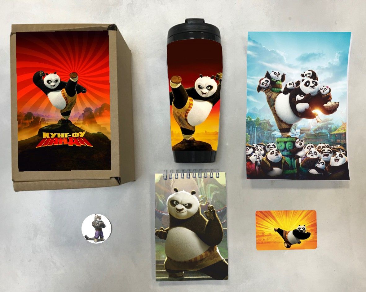 Бокс Кунг-фу панда - Kung Fu Panda № 3 - купить по выгодным ценам в  интернет-магазине OZON (980886380)