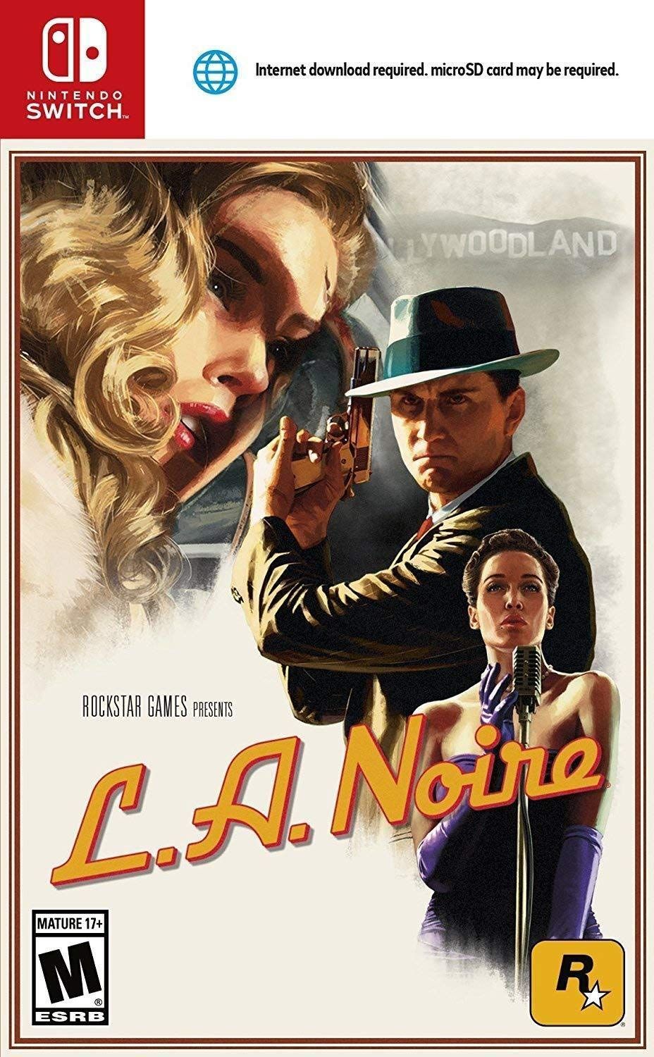 Игра L.A. Noire (Nintendo Switch, Русские субтитры)