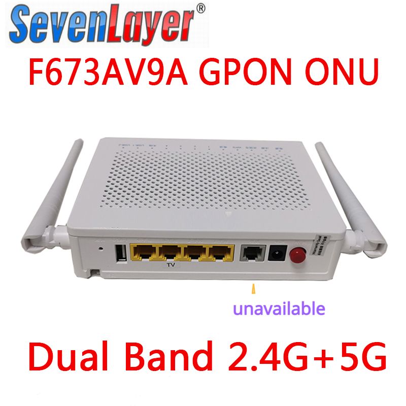 F673AV9Двухдиапазонный4GE+2usb5GWIFIоптоволоконныймодемONUGpon