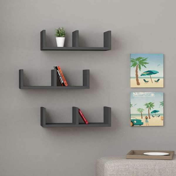 полка wall shelf s bas wl 001 белая