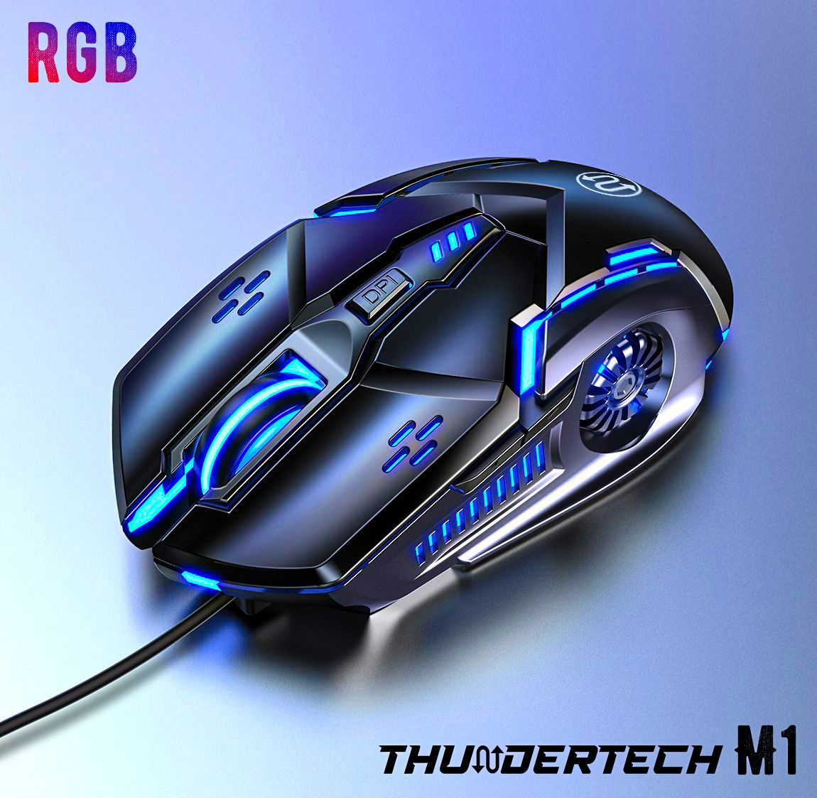 ИгроваямышкаRGBThundertechM1,компьютернаяпроводная