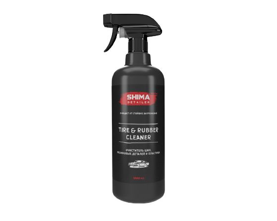 Очиститель шин резиновых деталей и пластика Shima Detailer Tire and Rubber Cleaner 1л