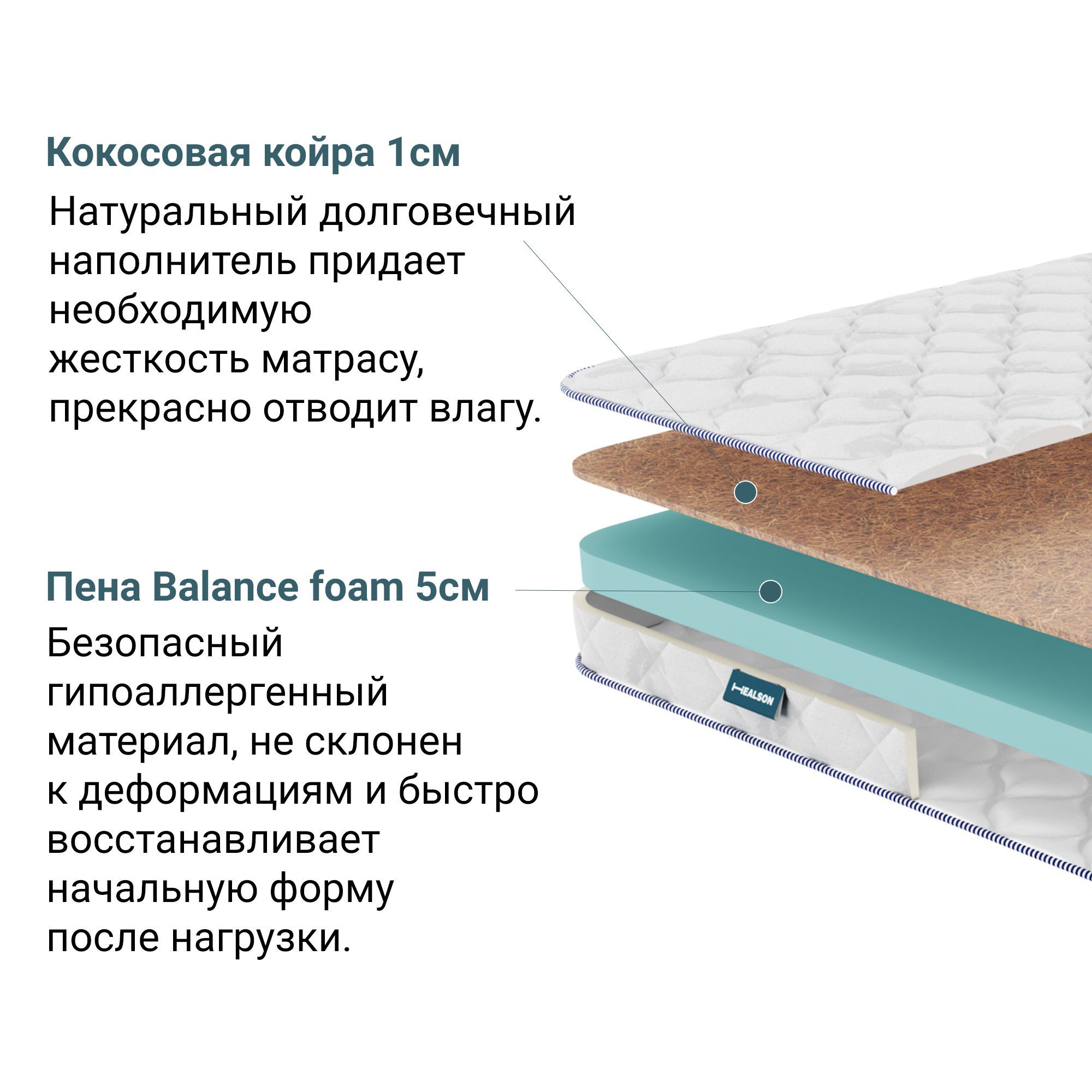 Матрас healson firm