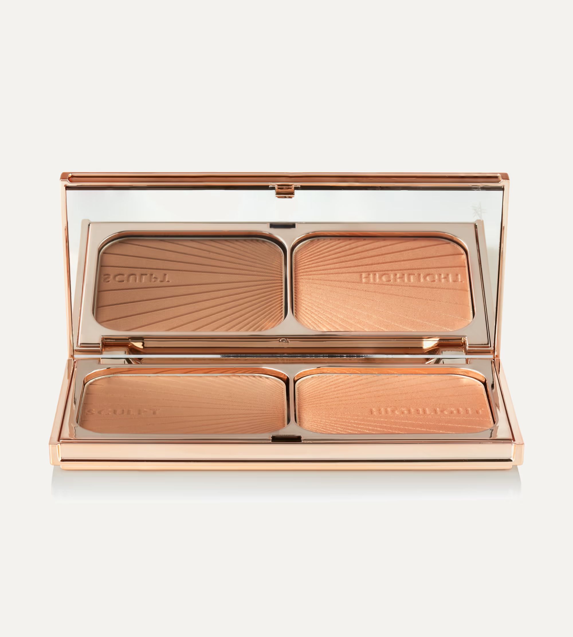 Filmstar bronze glow. Charlotte Tilbury палетка для лица. Бронзер от Шарлотты Тилбери палетка. Charlotte Tilbury палетка хайлайтер.