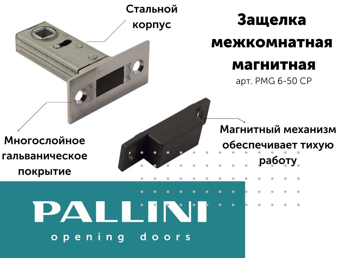 Защелка межкомнатная магнитная как работает