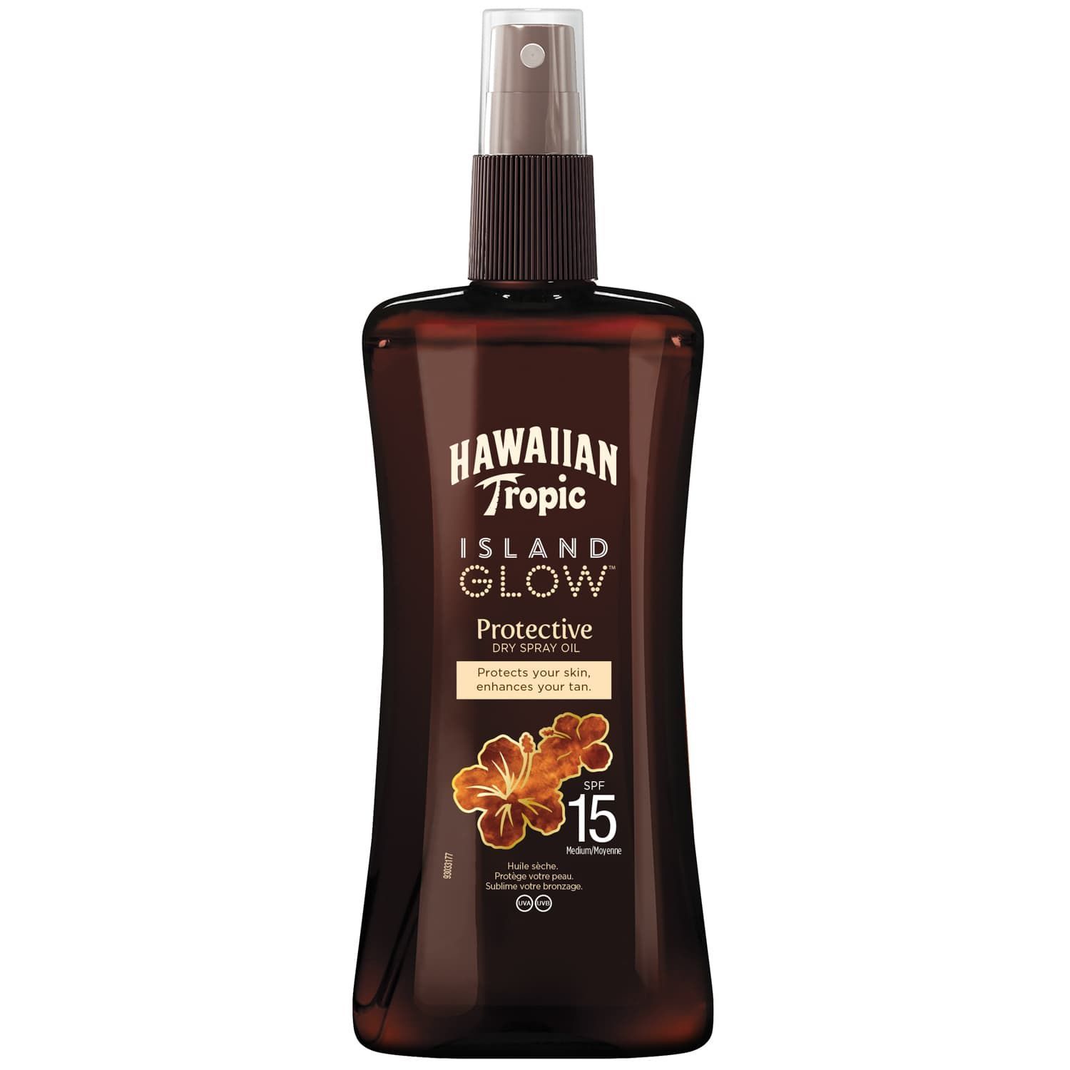 Масло-гельСпрейдляусилениязагараHawaiianTropicTanningSPF15Oil200мл