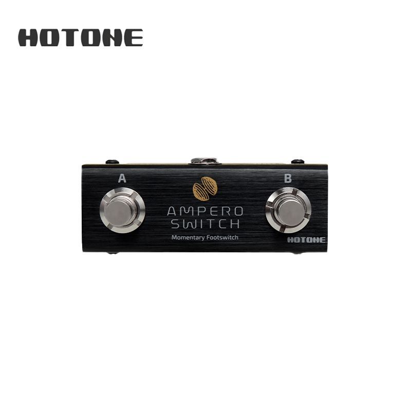 HOTONE Ampero Switch FS-1 Двойная педаль-переключатель Моментальный 2-позиционный педаль-переключатель Ножной контроллер