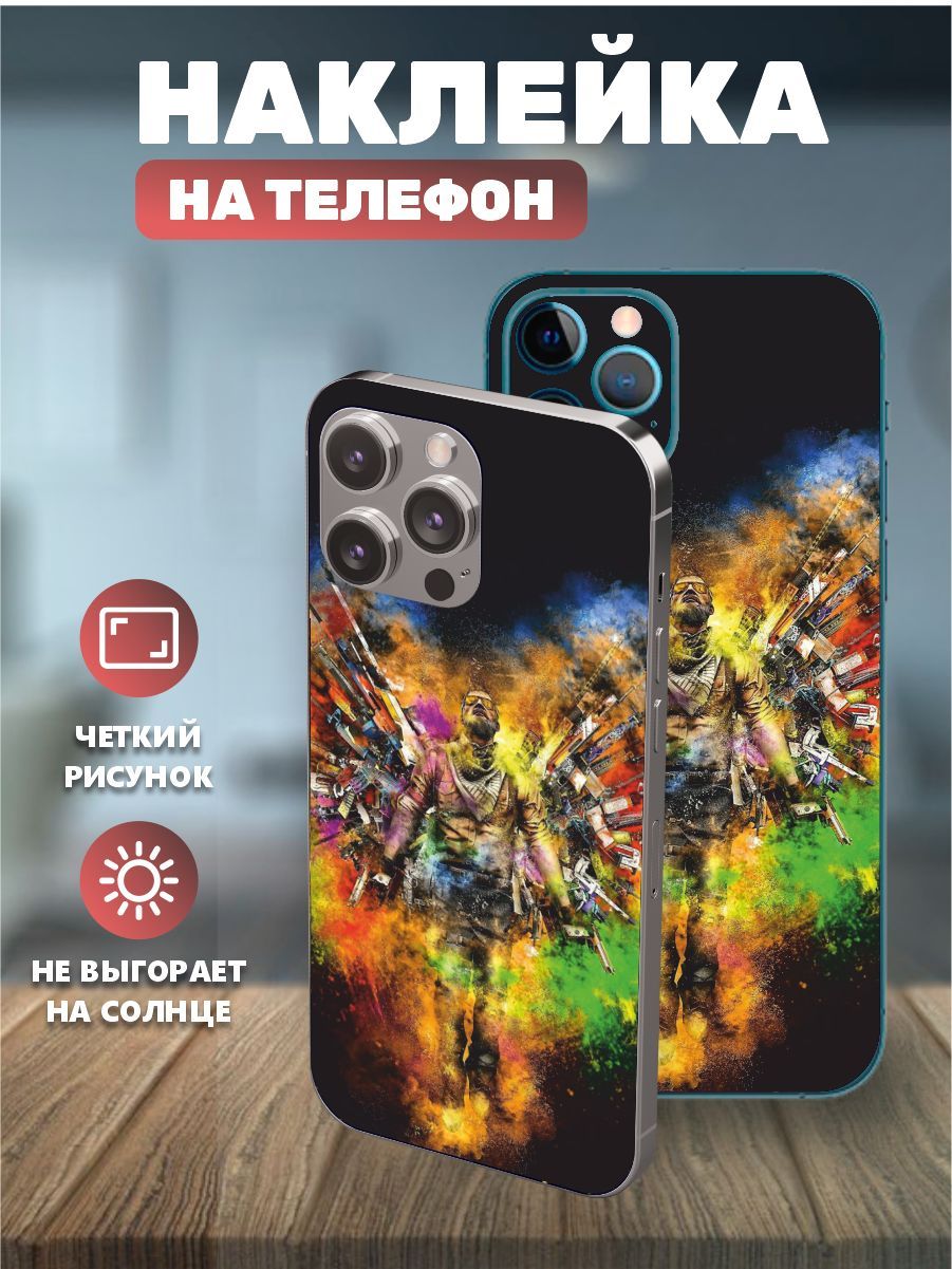 Наклейки на телефон IPhone 11, виниловая пленка на айфон - Контр страйк,  skin, CSGO - купить с доставкой по выгодным ценам в интернет-магазине OZON  (1120586162)