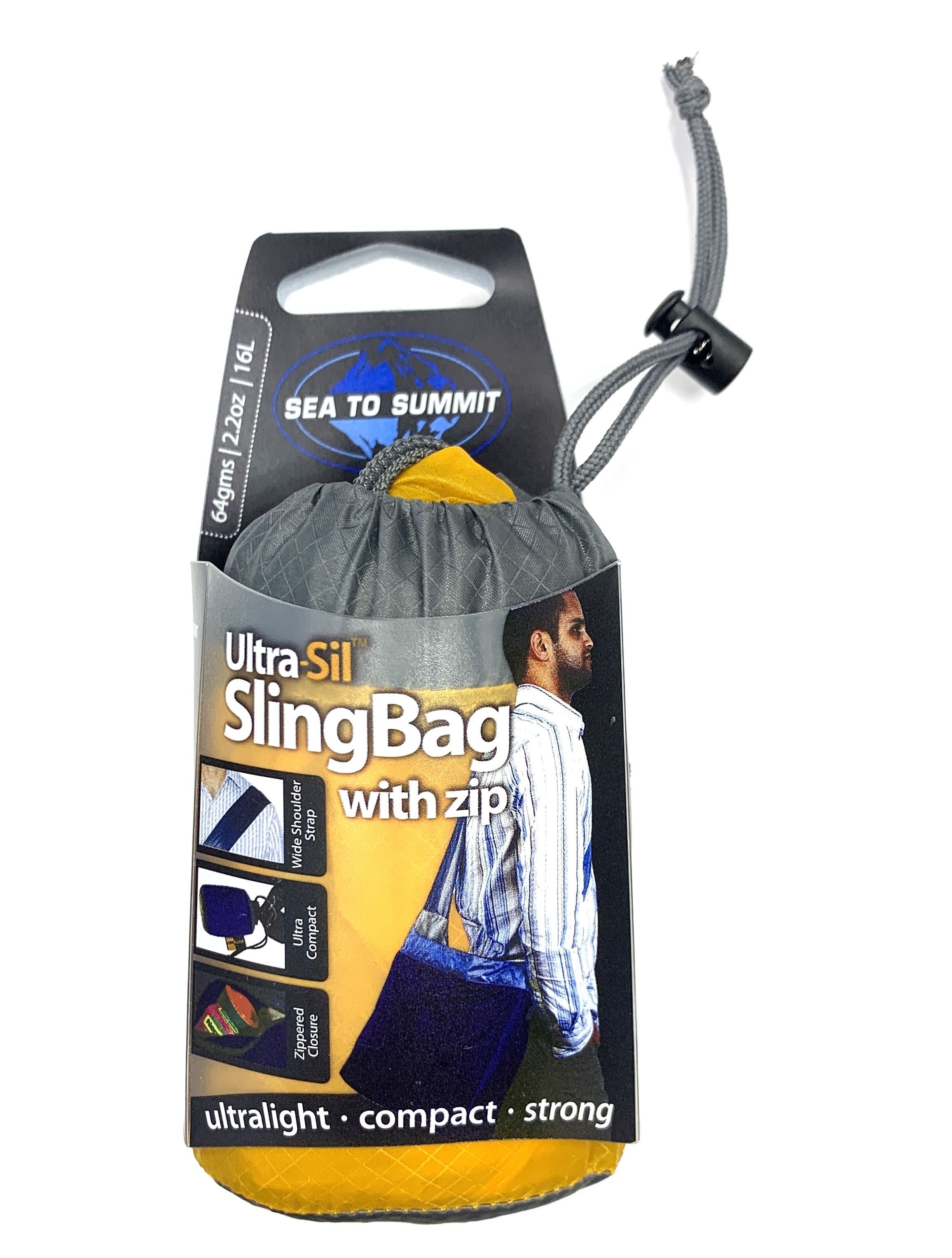 СумкаSEATOSUMMITSlingbagUltra-SilYellowwithzip16L64gms