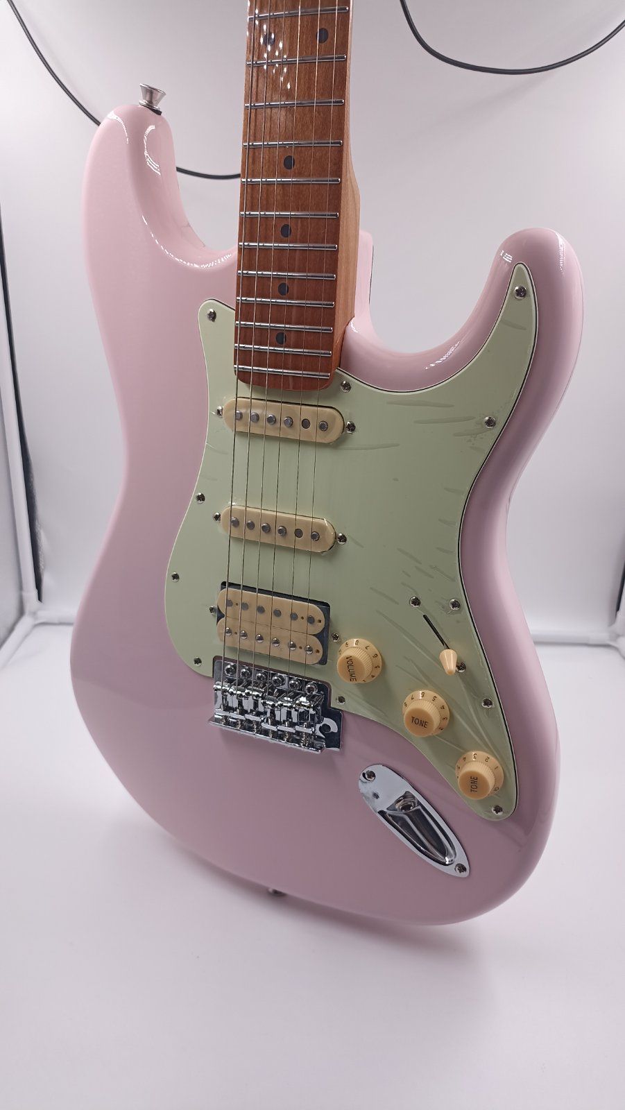 Электрогитара, Smiger, stratocaster, L-G2-PRO (Розовый)