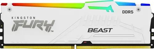 Kingston Fury Оперативная память Beast White RGB DDR5 6000 МГц 1x32 ГБ (KF560C40BWA-32)