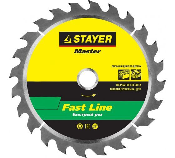 Stayer Диск пильный 250 x 2.8 x 32, 30; 24  зуб.