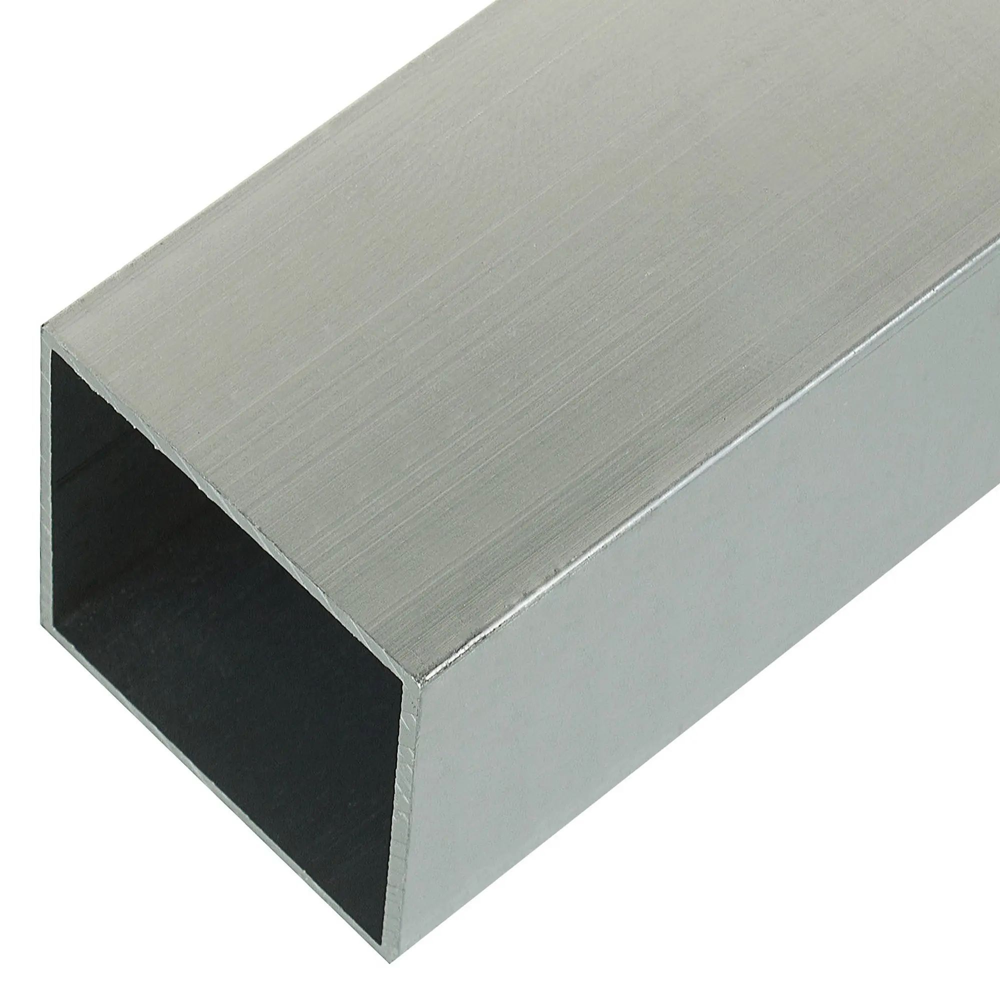Профиль алюминиевый квадратный трубчатый 40х40х1.5x2000 мм