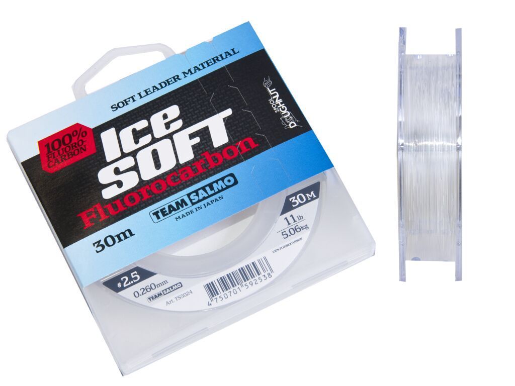 Леска Salmo ICE SOFT FLUOROCARBON 030/026 монофильная флюорокарбоновая (TS5024-026)