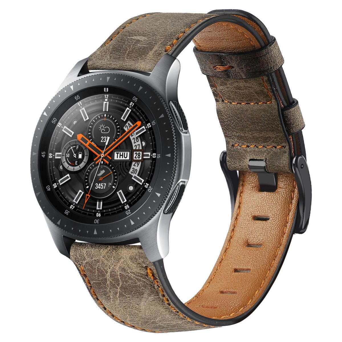 Huawei watch band 8. Samsung watch 46mm. Xiaomi watch s1 Strap (Leather). Galaxy watch. Honor gt2 watch Black коричневый ремешок.