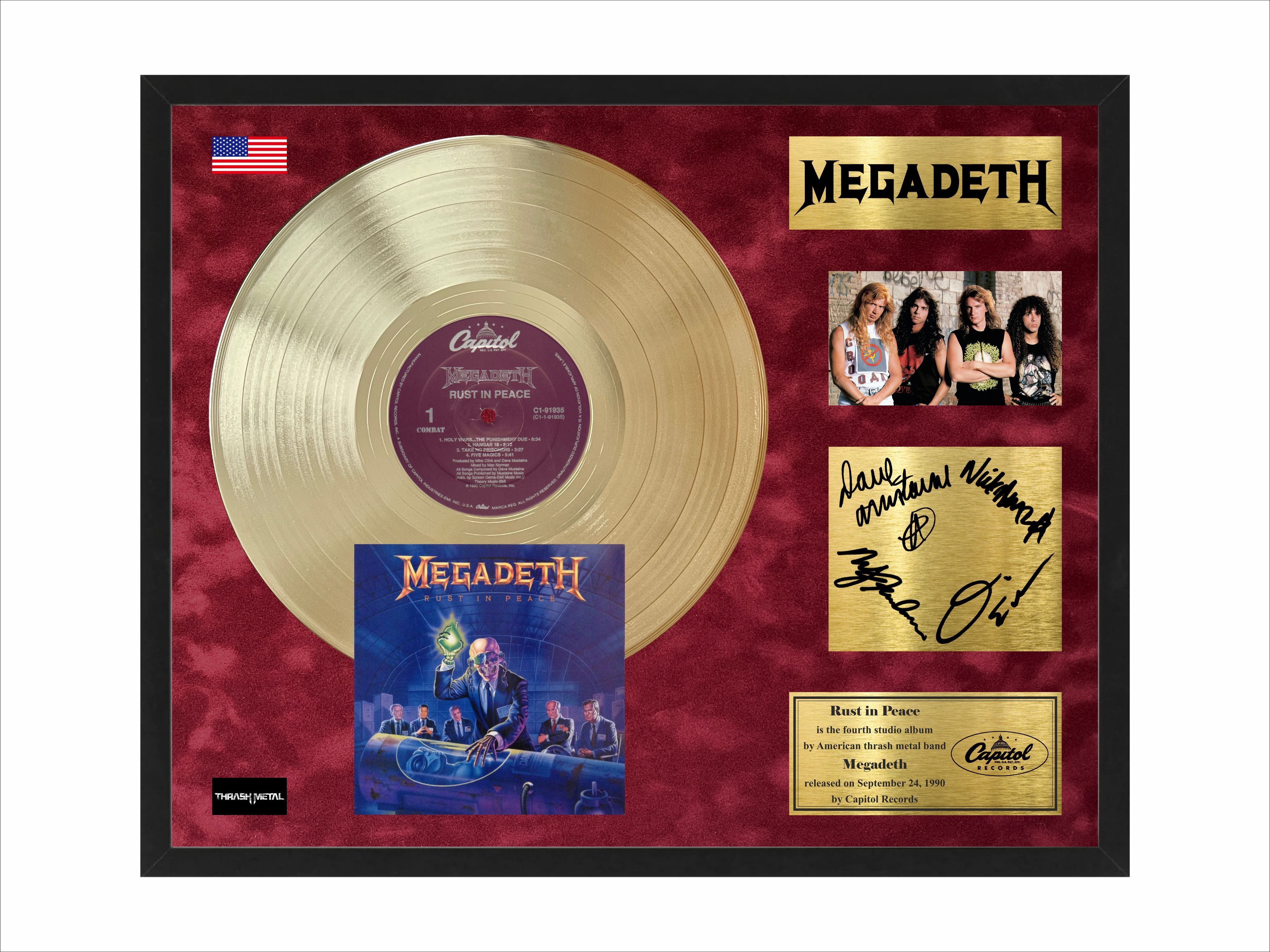 Megadeth rust in peace lp фото 70