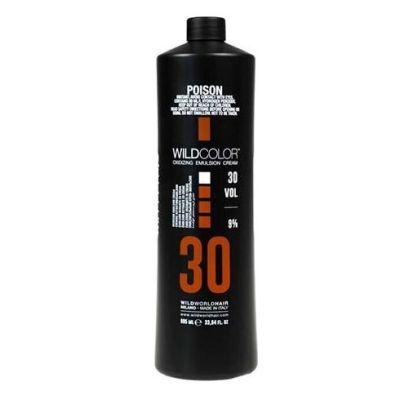 Wild Color Oxidizing Emulsion Cream 9% OXI (30 Vol) - Вайлд Колор Окисляющая крем-эмульсия 9%, 995 мл