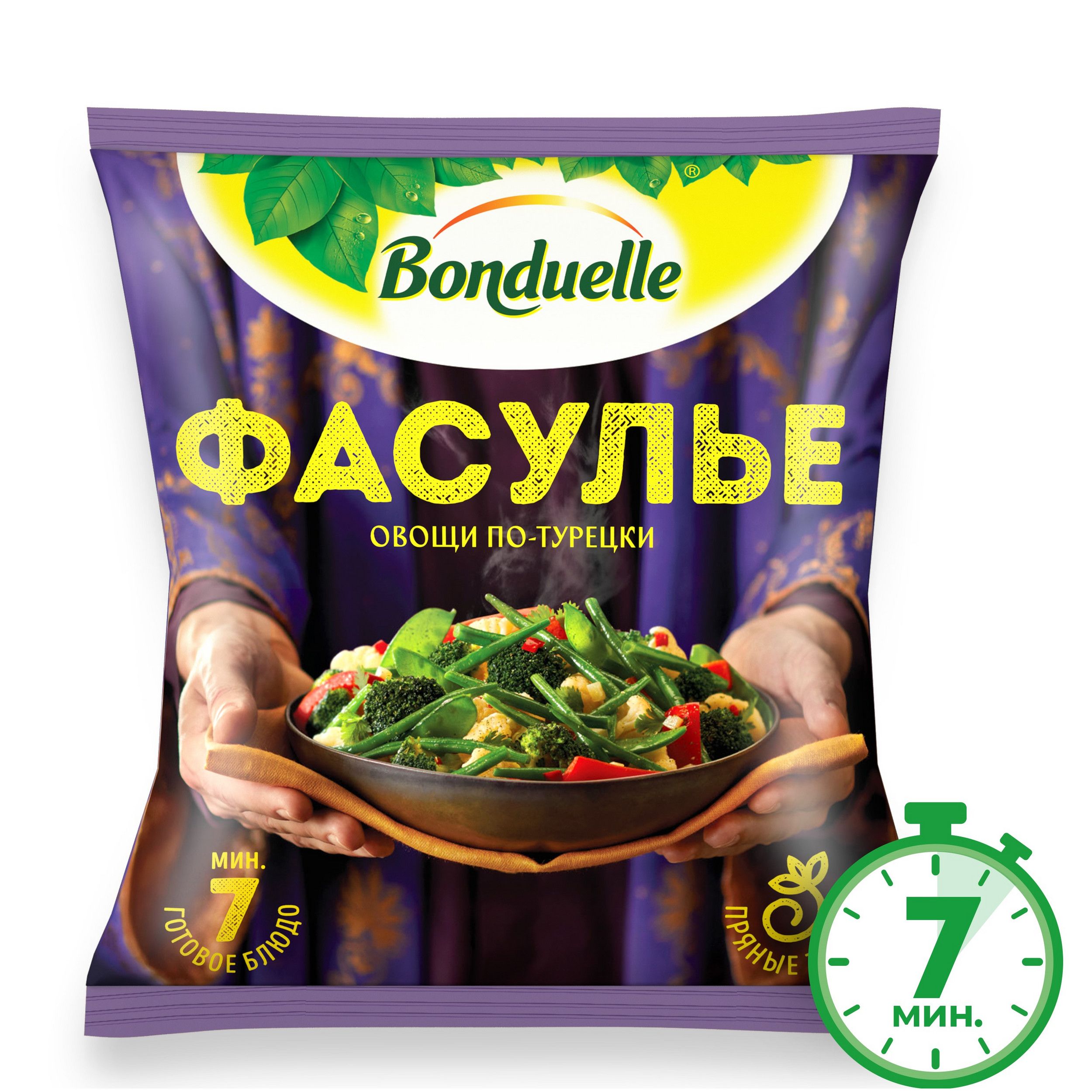 Овощи Bonduelle Фасулье по-турецки, смесь замороженная, 400 г - купить с  доставкой по выгодным ценам в интернет-магазине OZON (355135126)