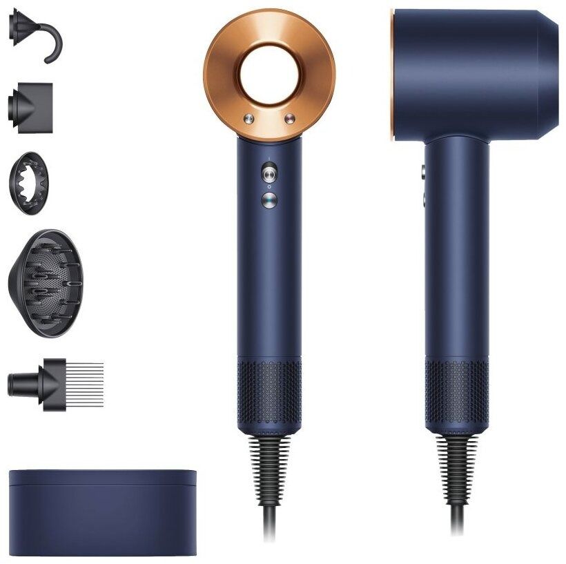 Фен дайсон hd07. Стайлер prussian blue copper. Стайлер dyson prussian blue. Dyson supersonic hd07. Blue rich copper.