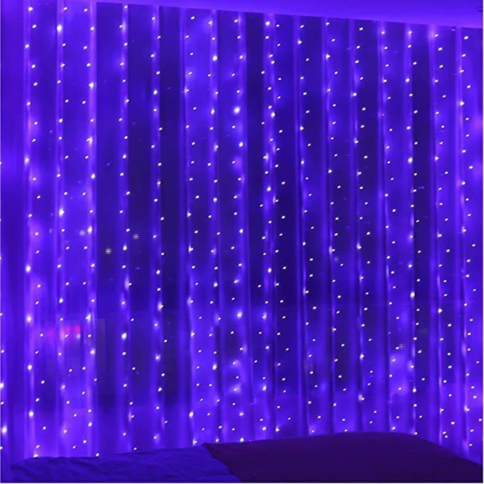 Purple String Lights.