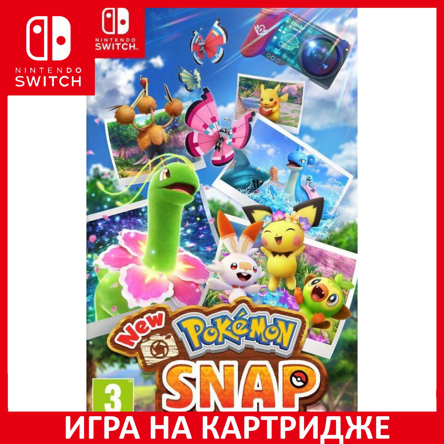 Игра New Pokemon Snap (Nintendo Switch, Английская версия) купить по низкой  цене с доставкой в интернет-магазине OZON (307253886)