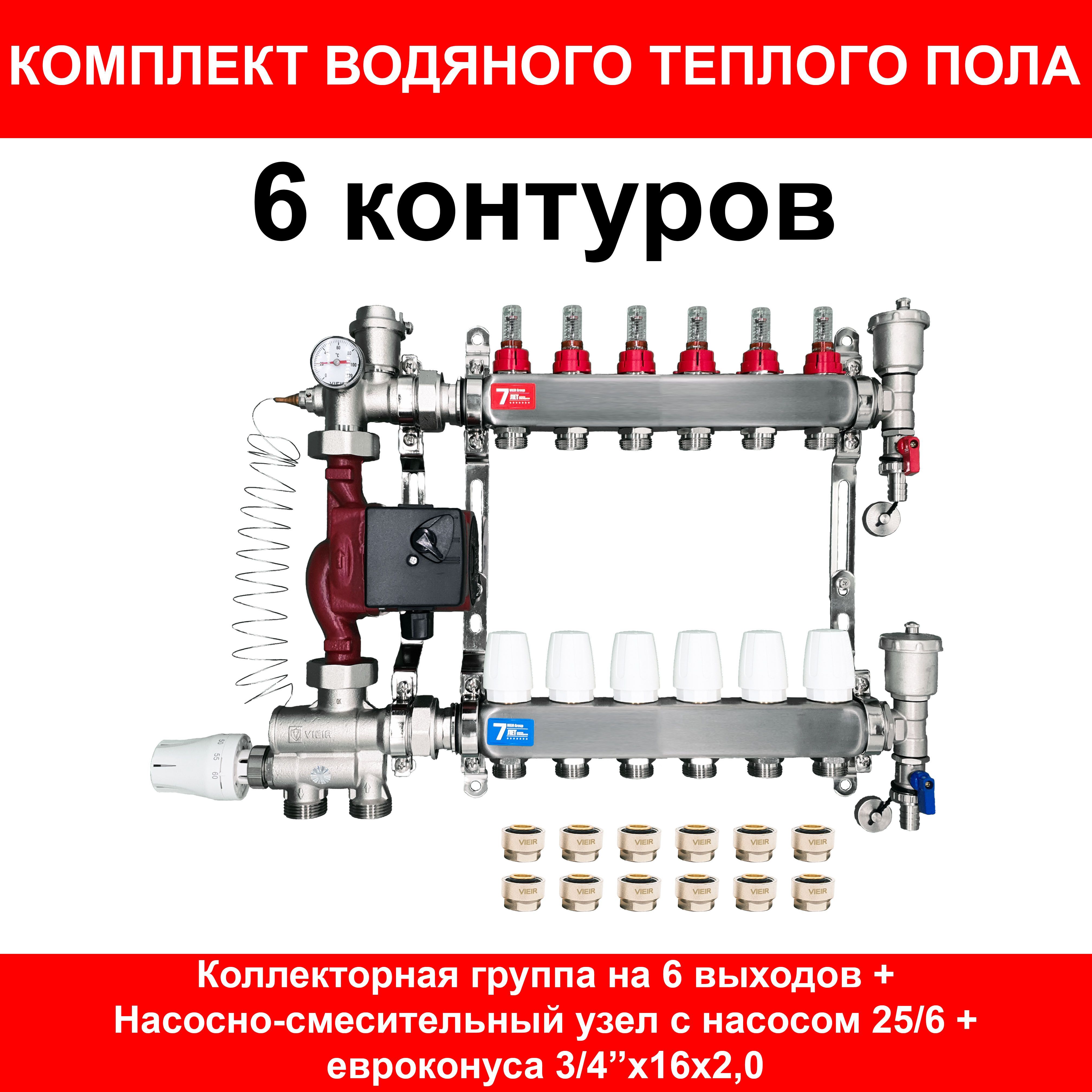 Теплый пол VIEIR Комплект теплого пола_красный 70 м² - купить по доступным  ценам в интернет-магазине OZON (966003579)