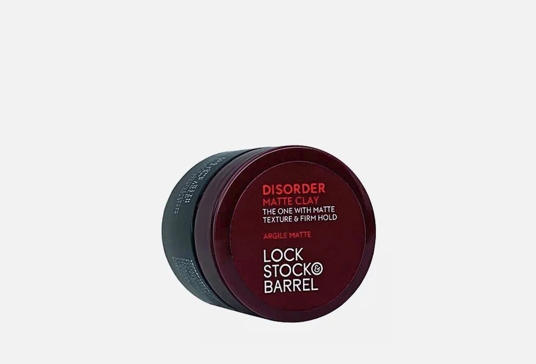 Lock Stock Barrel жесткая глина Disorder Matte Clay, 30 гр