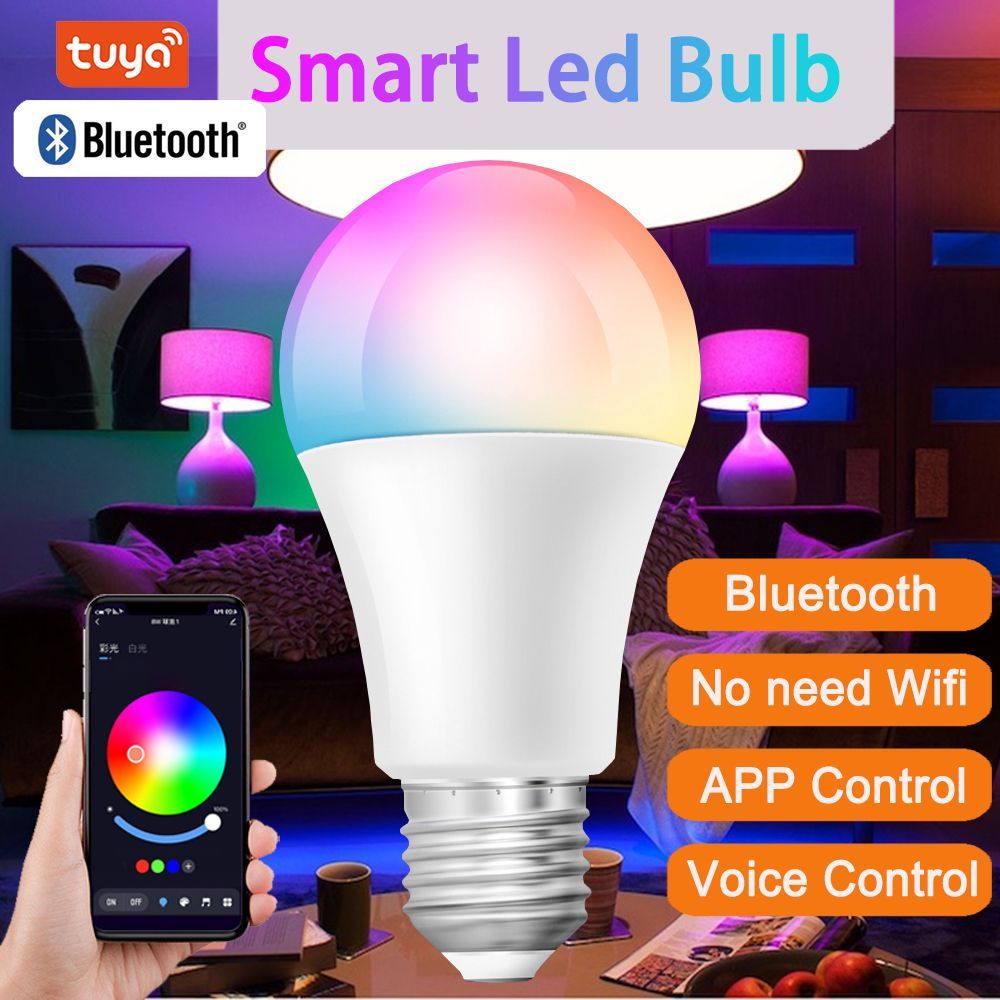 УмнаялампочкаSmartBluetoothLedBulb,6Вт,Светодиодная,1шт.