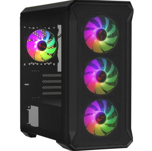 КомпьютерныйкорпусARDORGAMINGRareMinicaseMS1(Rare-Minicase-MS1)черный-Mini-Tower,mATX,mITX,USB2.0/3.2Gen1Type-A