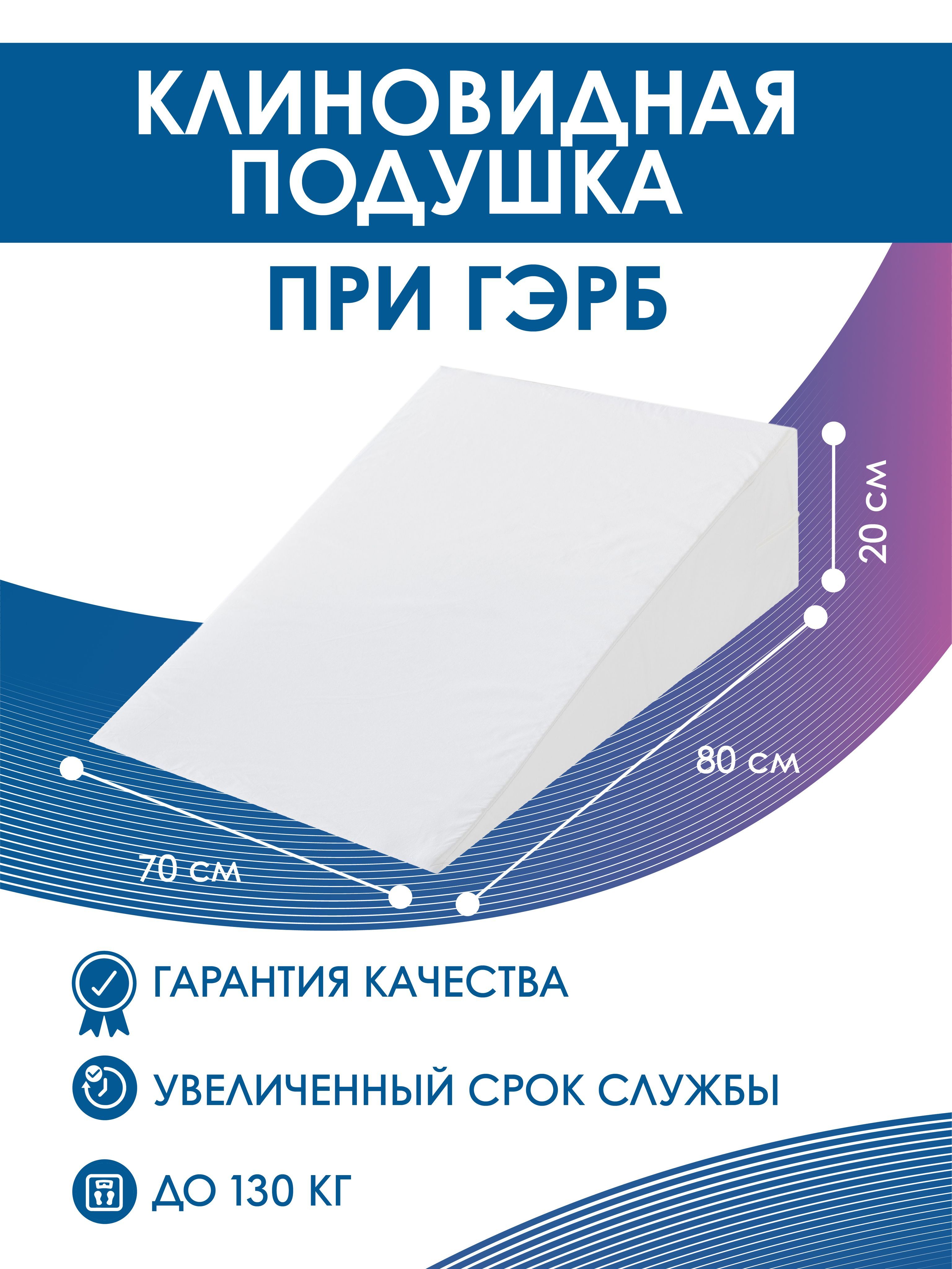 Клиновидная Ортопедическая Подушка При Гэрб Купить