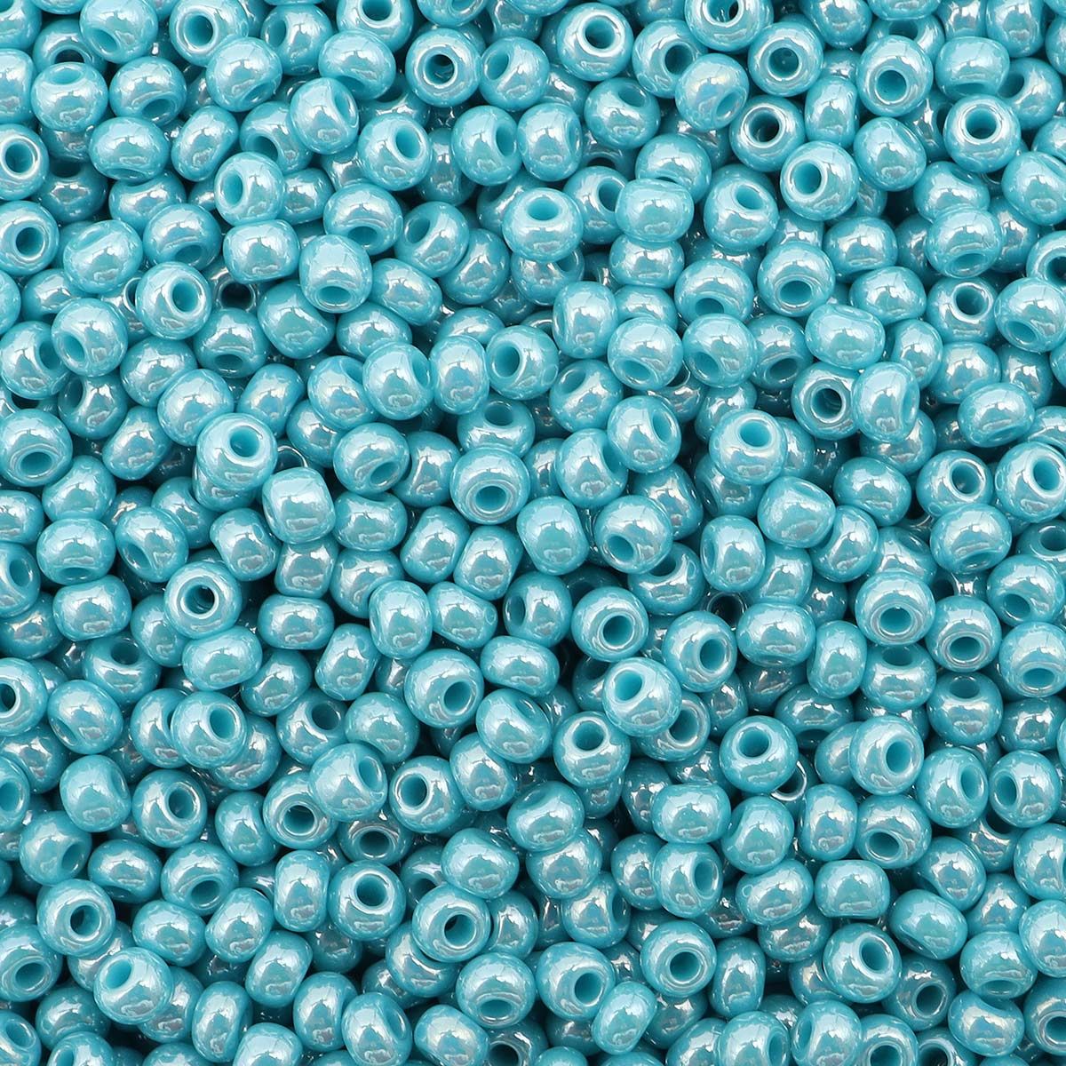 Бисер Preciosa непрозрачный с покрытием 10/0, 20 гр, цвет № 68030, бисер чешский для рукоделия плетения вышивания прециоза