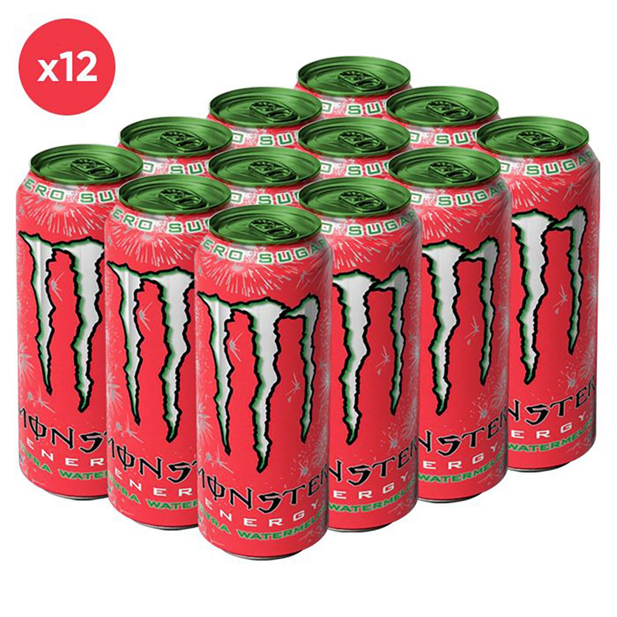 ЭнергетическийнапитокMonsterEnergyUltraWatermelonсовкусомарбуза(Нидерланды),500мл(12шт)