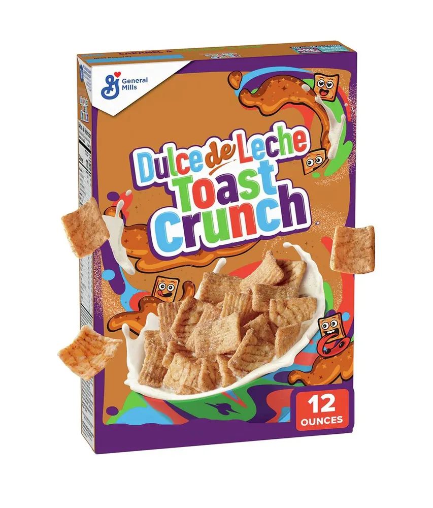 Сухой завтрак Dolce De Leche Toast Crunch с корицей, 340гр