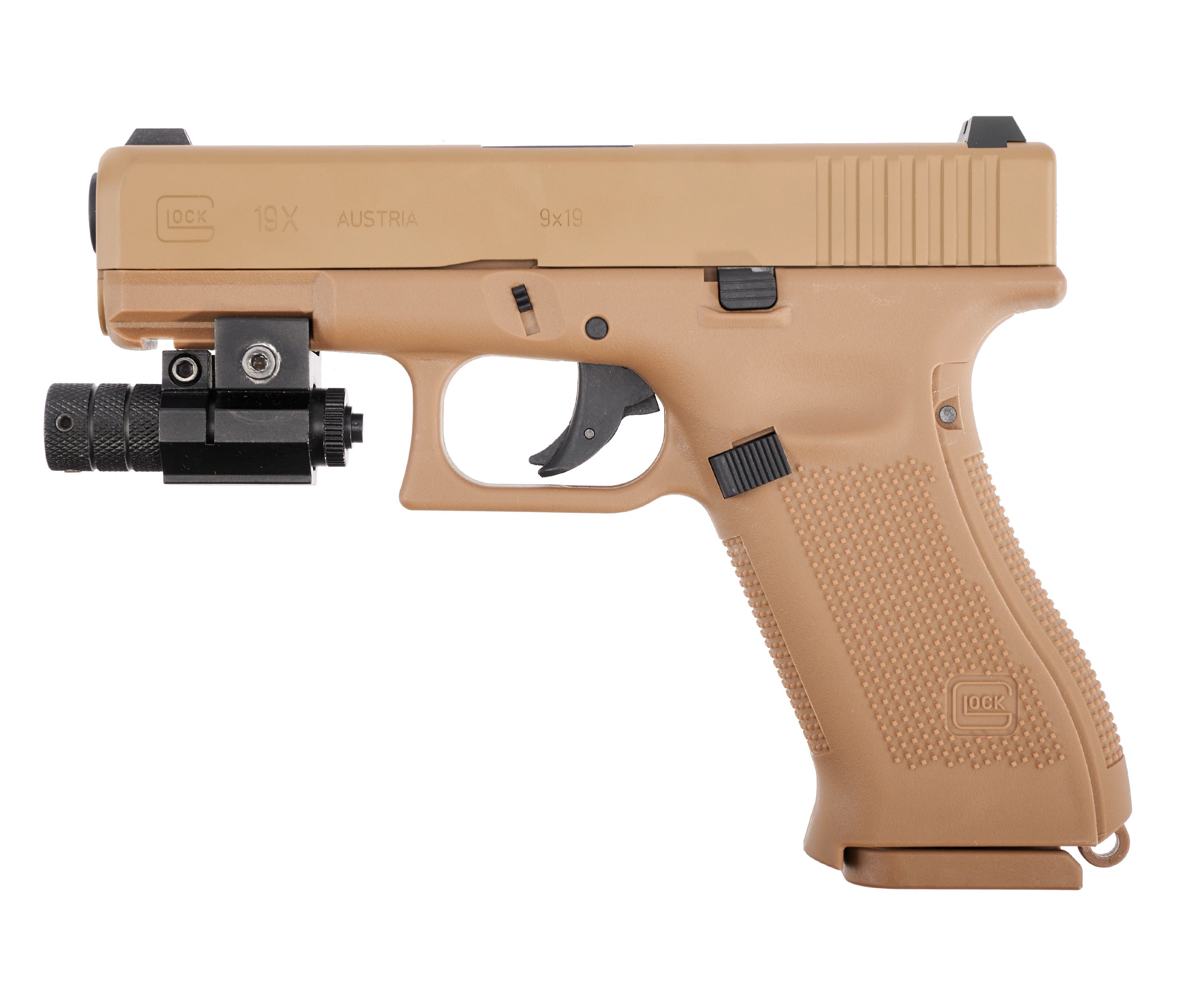 ПистолетпневматическийUmarexGlock19XTAN(Металл,CO2)