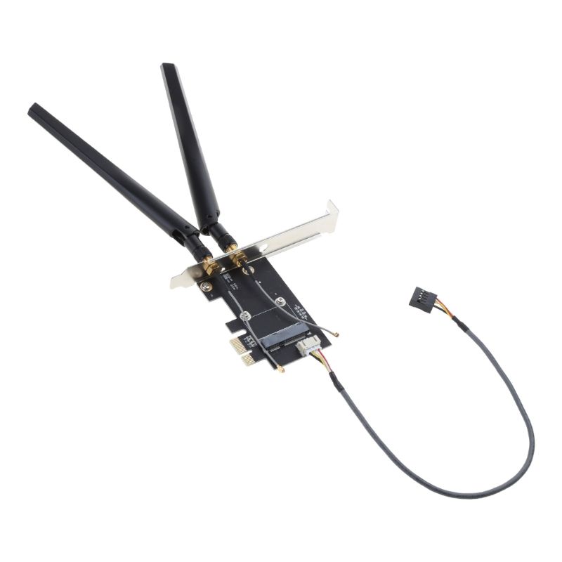 MiniPCI-ExpresstoPCIEX1дляадаптераPCI-EWi-Fi,настольногопреобразователя,двухдиапазоннойподдержки,совместимостисBluetooth