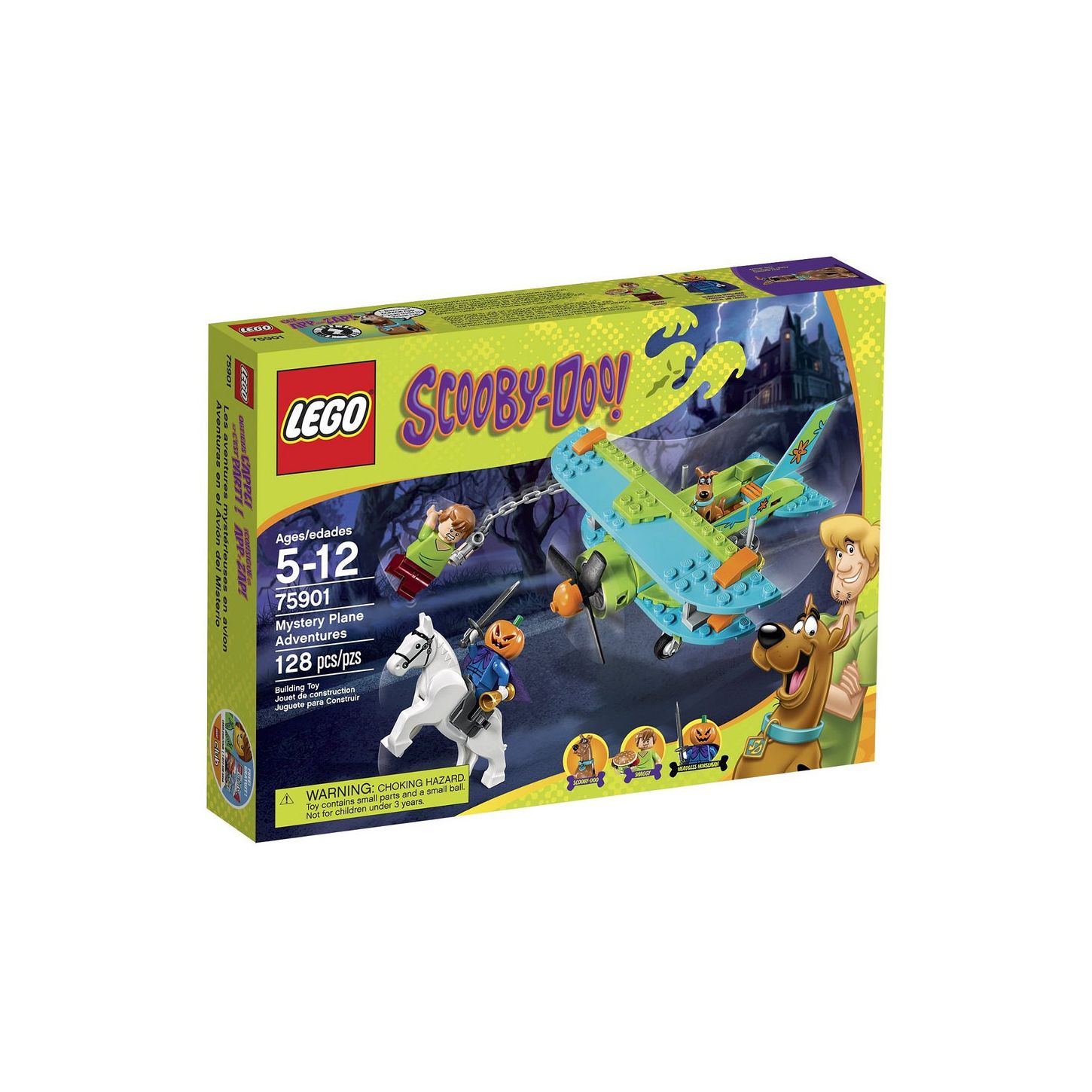 Конструктор LEGO Scooby-Doo 75901 Таинственные приключения на самолёте