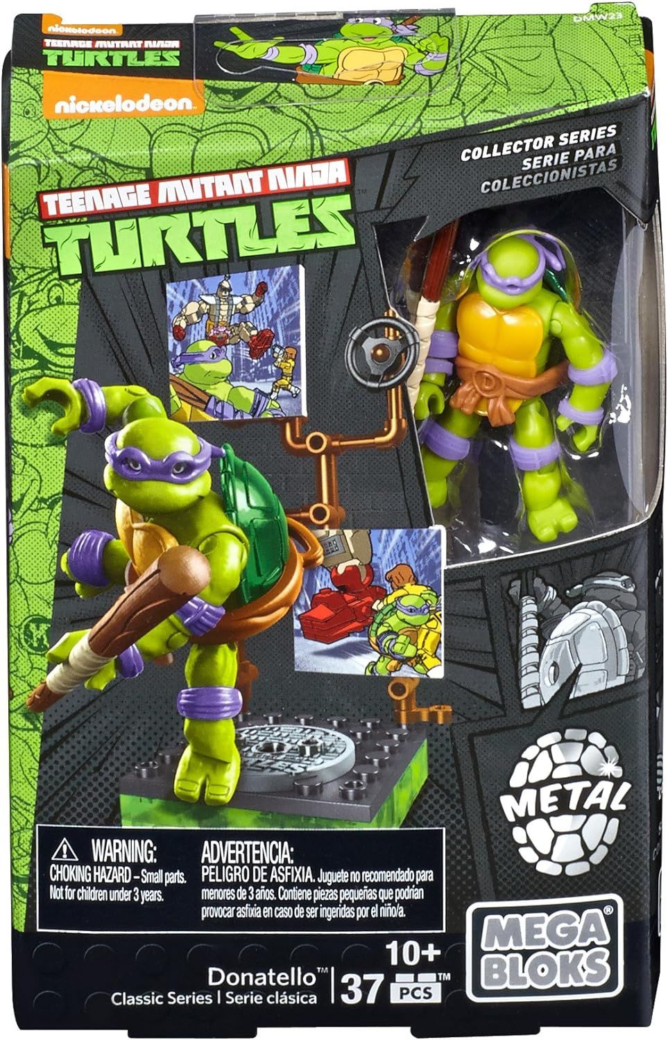 Mega Bloks/Teenage Mutant Ninja Turtles -TMNT 1987, Классическая фигурка  Донателло - купить с доставкой по выгодным ценам в интернет-магазине OZON  (1321055071)