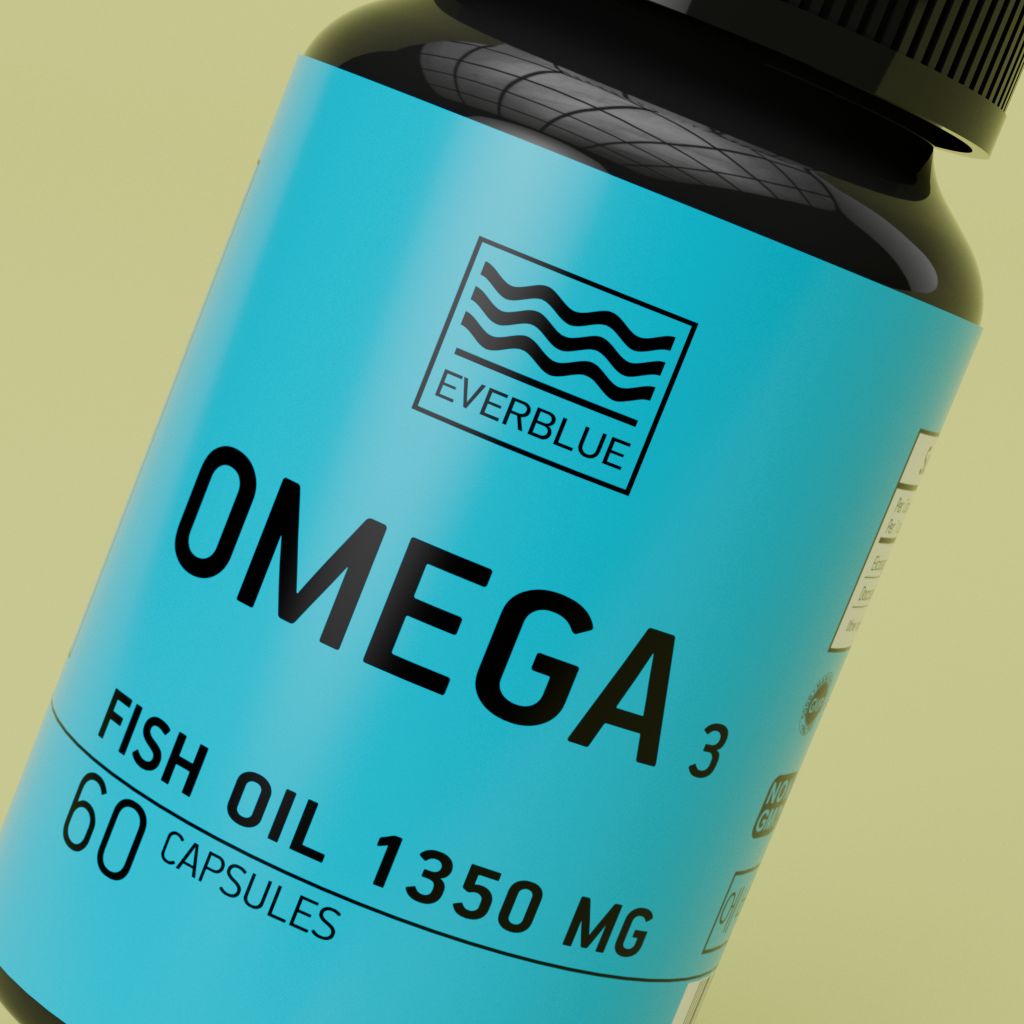 "Омега3("оmega3)Омега-3FishOil1350мг1капсула,рыбныйжирomega,витаминыбадыдлякрасоты,здоровьяиэнергииотEVERBLUE(Швейцария)