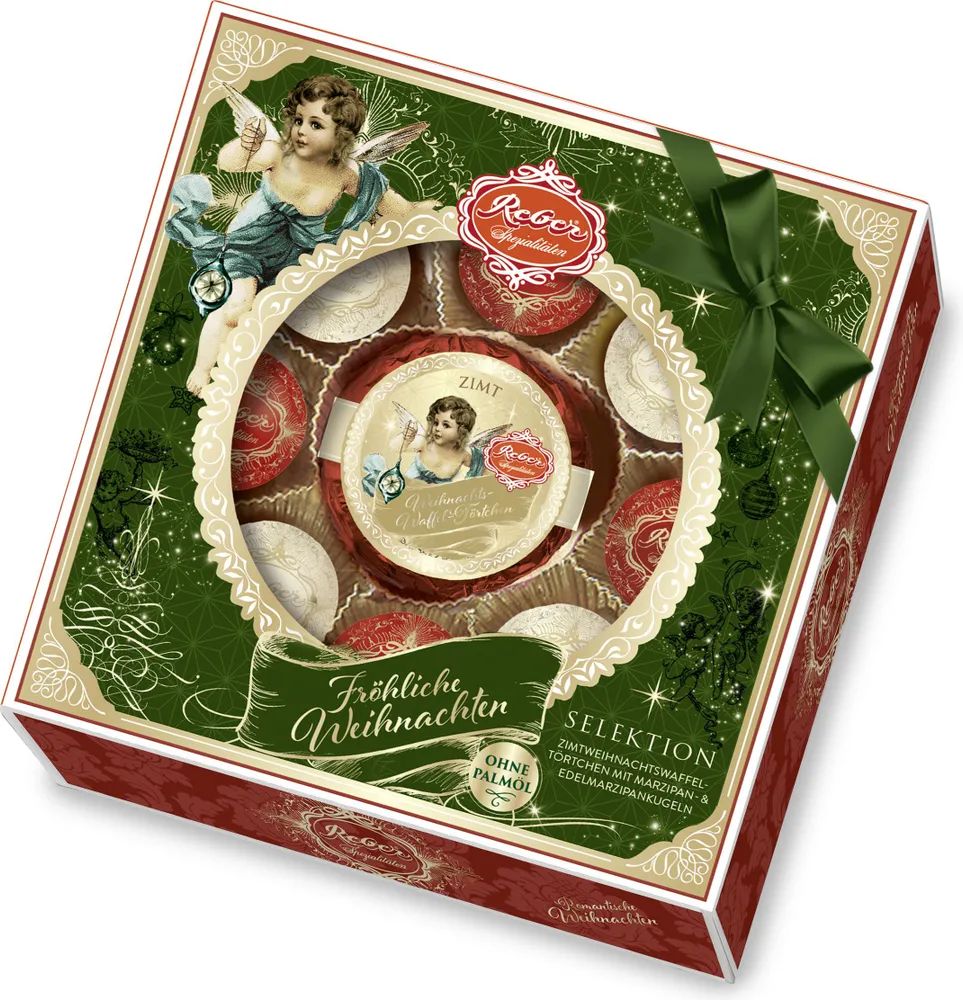 Конфеты шоколадные Reber Christmas Selection ассорти, 190 г