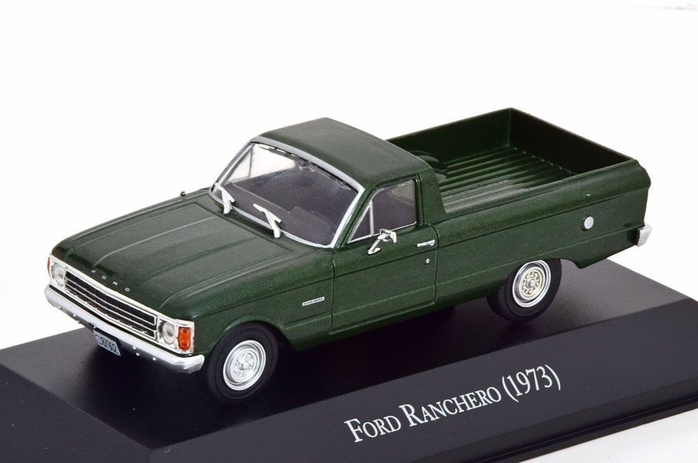 Модель коллекционная Ford ranchero pick up 1973 greenmetallic