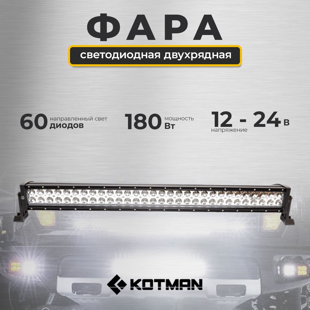 Диодные Фары на Трактор Мтз – купить в интернет-магазине OZON по низкой ...