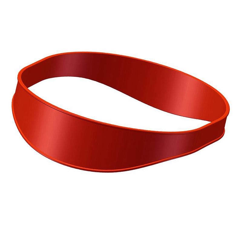 Шаблон для бритья на шее и руководство по стрижке волос, силикон красный