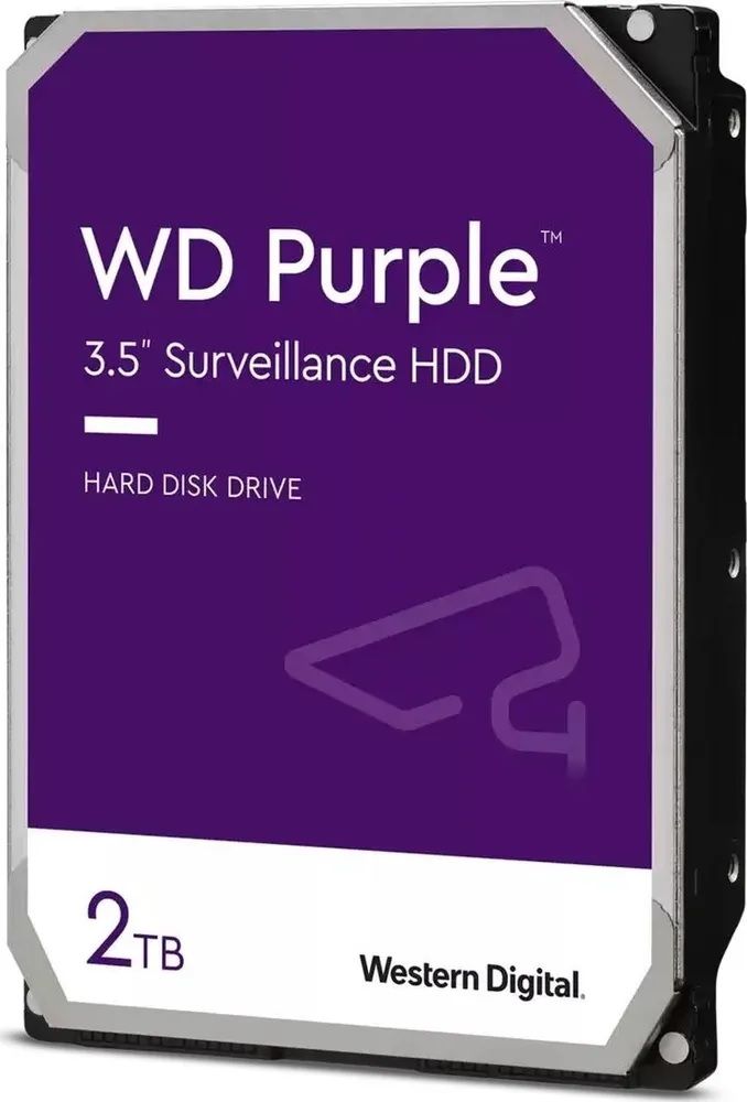 WesternDigital2ТБВнутреннийжесткийдискWD22PURZ(WD22PURZ)