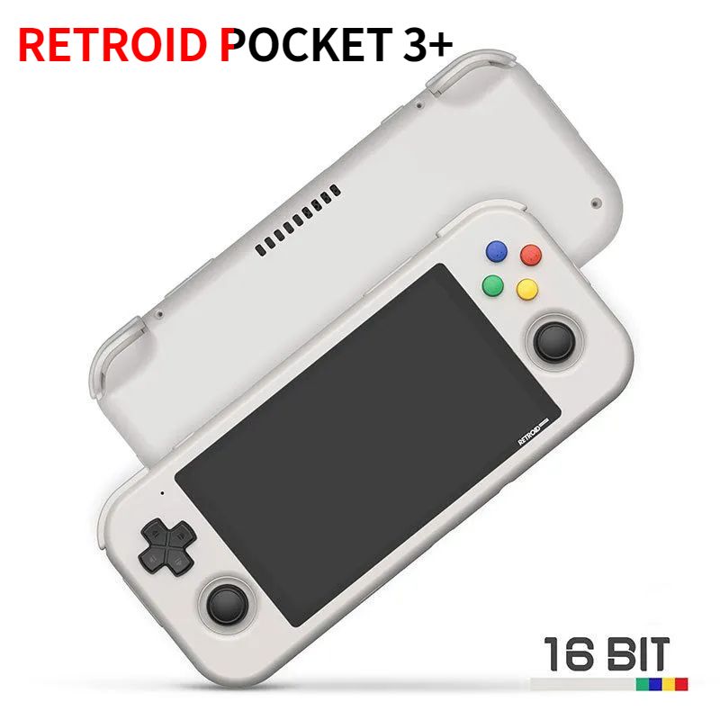 Retroid pocket 4 pro подключение к телевизору Игровая консоль Retroid pocket 3+ , Android 11, 4,7-дюймовый сенсорный экран 750