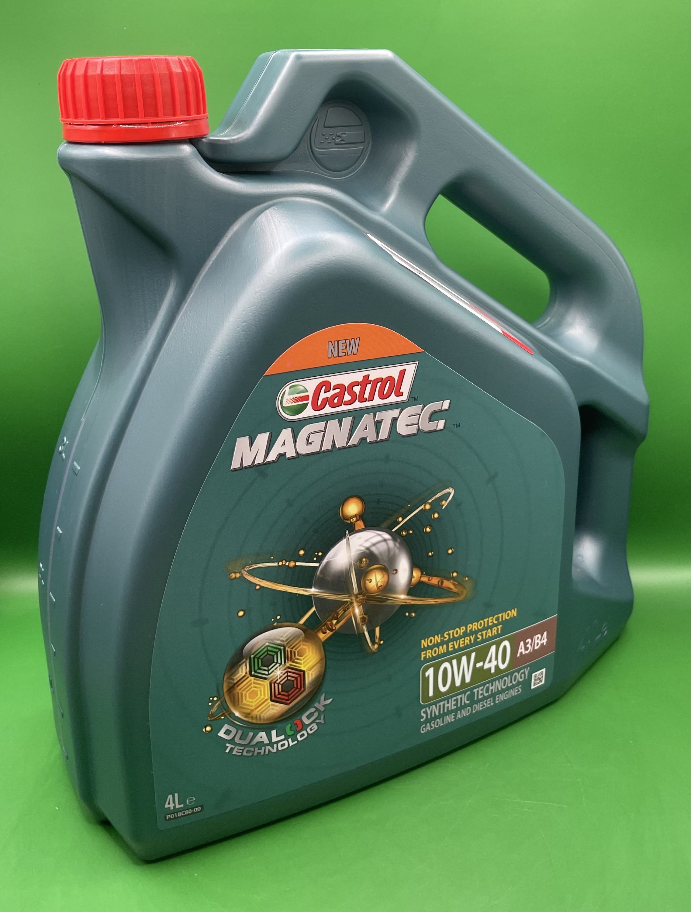 Castrol10W-40,Масломоторное,Полусинтетическое,4л